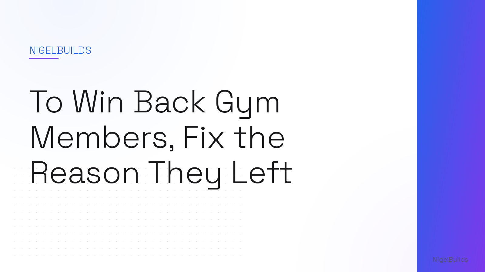 Editorial illustration for the article: To Win Back Gym Members, Fix the Reason They Left